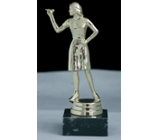 Figur mit Marmor, Art.Nr. 41082